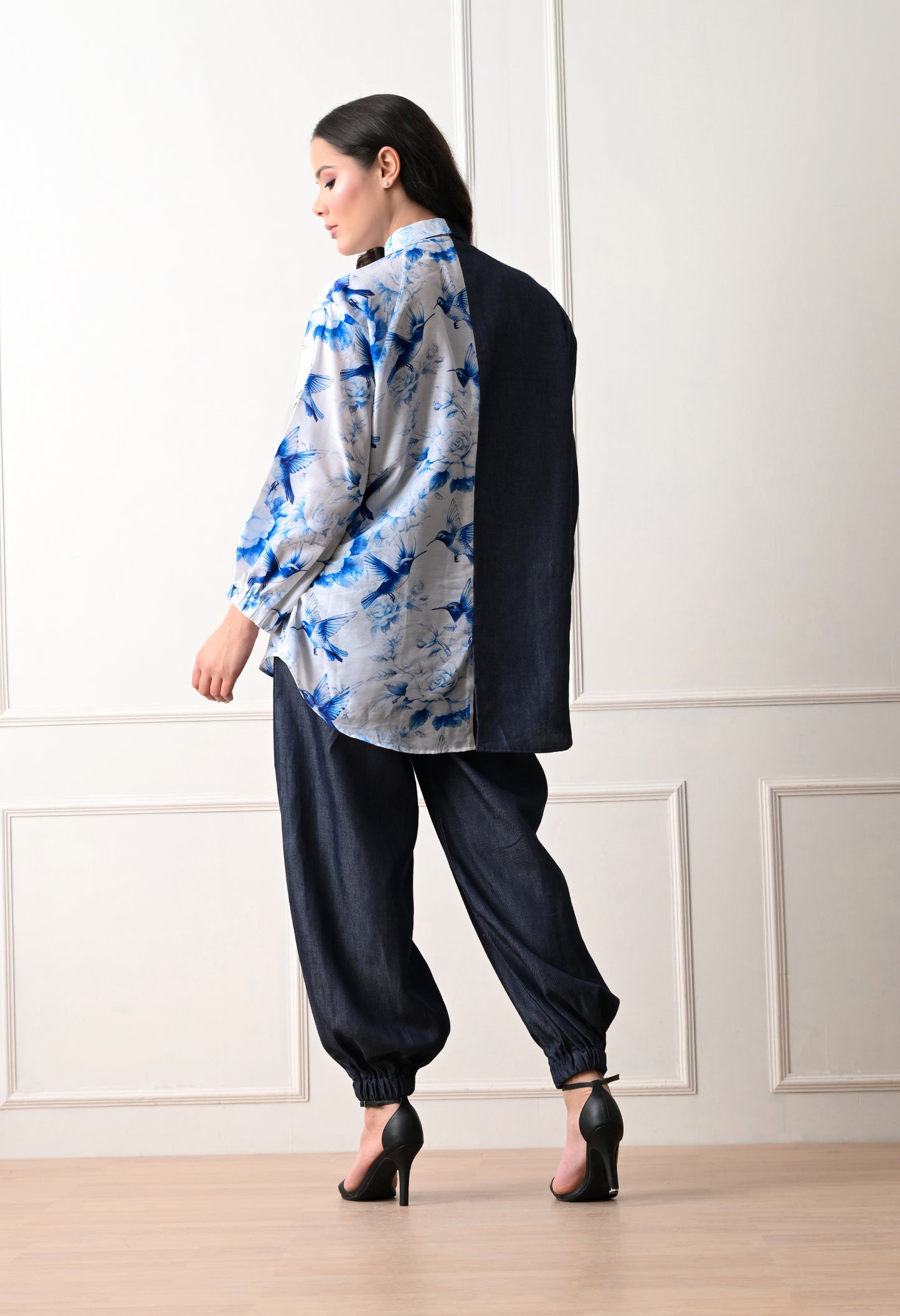 HUMMINGBIRD SET WITH BALLOON PANTS