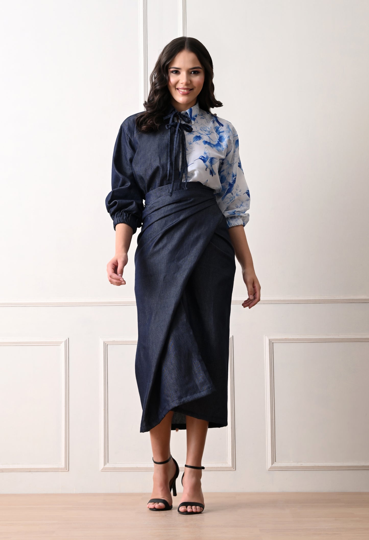 HUMMINGBIRD SET WITH DRAPE SKIRT