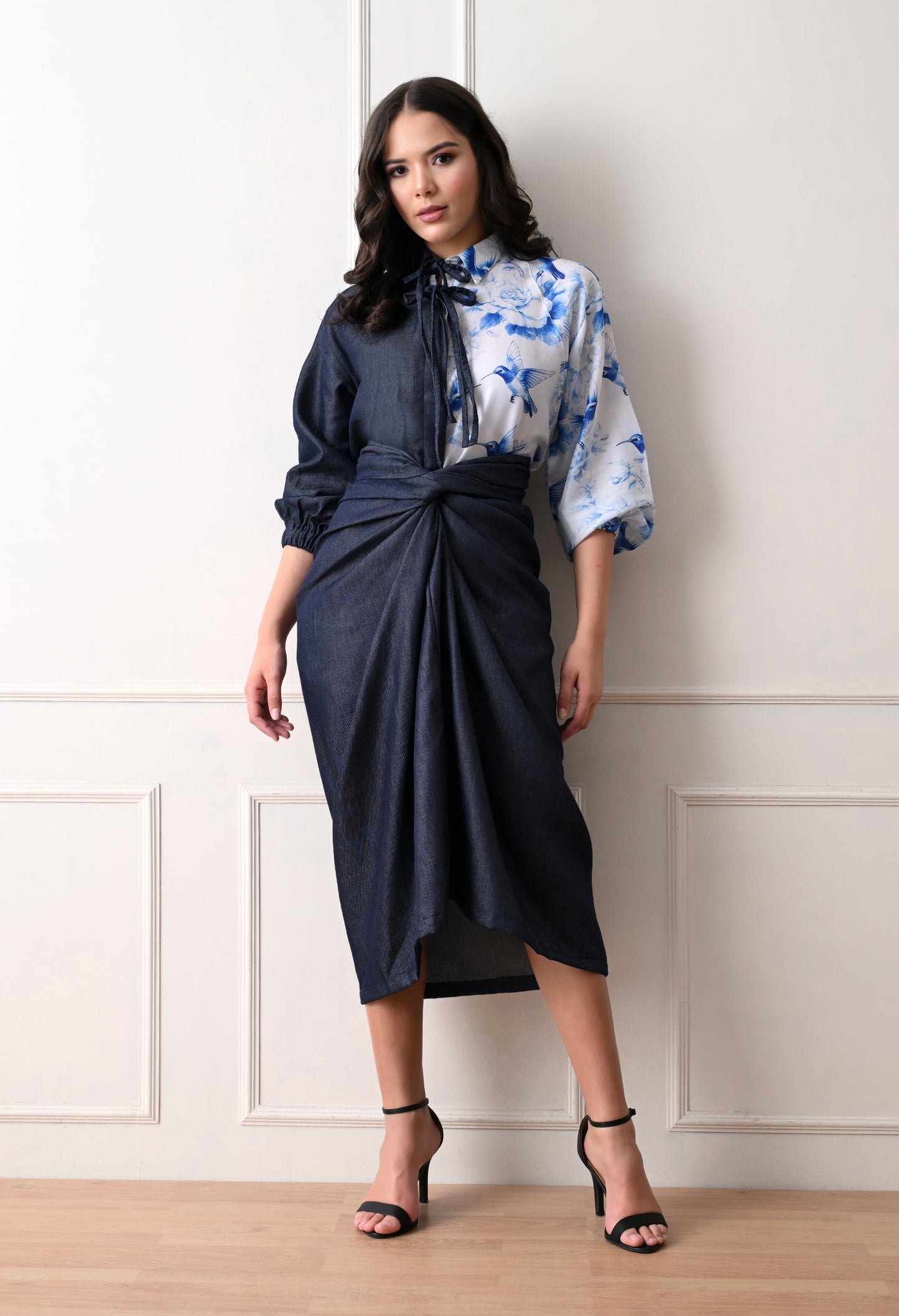 HUMMINGBIRD SET WITH DRAPE SKIRT
