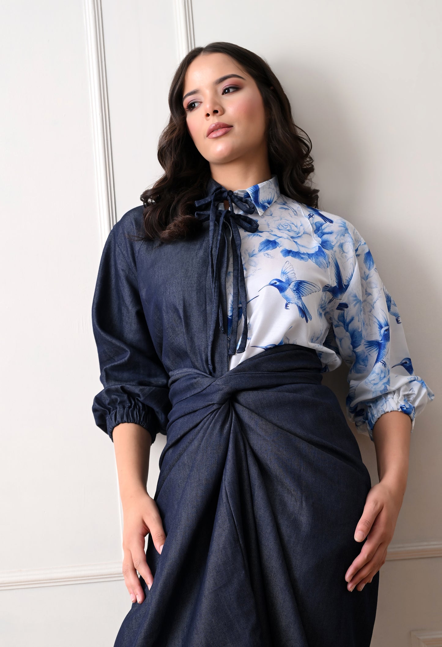 HUMMINGBIRD SET WITH DRAPE SKIRT